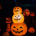 Citrouille gonflable d'Halloween (avec LED) - Kf s db e df eab cdd c fef - Decorative Events