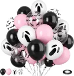 Lot de ballons mix fantôme rose pour Halloween - Kf s eae f bcc d c bf w - Decorative Events