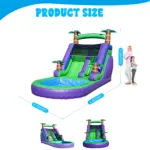 Aire de jeux toboggan aquatique gonflable pour enfants - Kf sdad d fb fea a db j - Decorative Events
