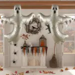 Lot de 2 ballons Fantôme XXL pour Halloween - Kf acba b e a c e bd ac bef h - Decorative Events
