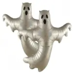 Lot de 2 ballons Fantôme XXL pour Halloween - Kf afa b d d ebe b b ea - Decorative Events