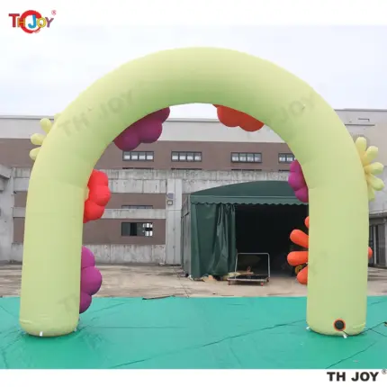 Arc de fleurs gonflable pour évènements - Kf s e c bac f b e t - Decorative Events