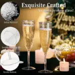 Flûtes à champagne en plastique - Kf s f cf dbeb c e ead - Decorative Events