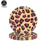 Lot de 10 assiettes en cartons imprimé "Léopard" - Kf s b b ff cea cec b b f aet - Decorative Events