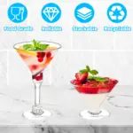 Verres à Martini en plastique - Kf s e dc db d e a b f adm - Decorative Events