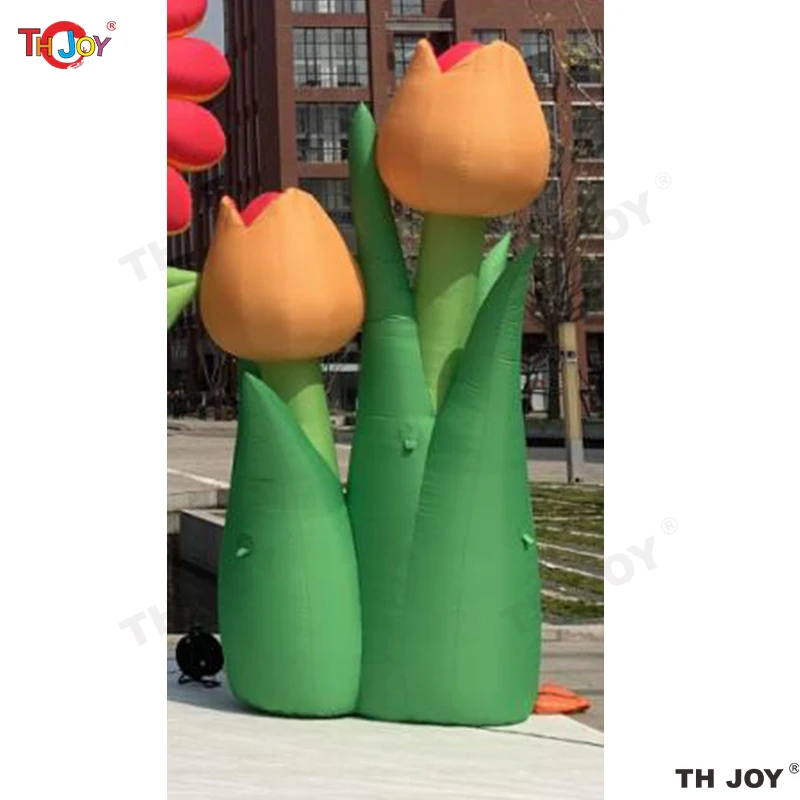 Tulipes géantes gonflables à LED - Kf s f a a ae a d a d f ek - Decorative Events