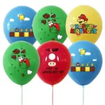 Kit de décoration "Super Mario Bros" pour Anniversaire - Kf sac c b f f da ed f ff - Decorative Events
