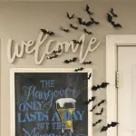 Décoration murale de chauves-souris pour Halloween - Kf sad e da e ad d fa f a bdo - Decorative Events