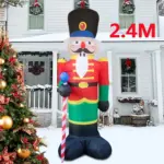 Soldat casse-noisette gonflable pour Noël - Kf se f a a e e dc dea adf - Decorative Events