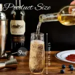 Flûtes à champagne en plastique sans pied - Kf s cb c ec ebcdba e d k - Decorative Events