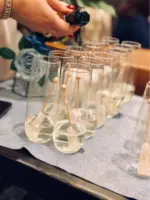 Flûtes à champagne en plastique sans pied - Kf sc ff c ddd df a b f b g - Decorative Events