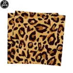 Serviettes en papier - Léopard (Lot de 20) - Kf s b dd eaa a c cbcb aer - Decorative Events