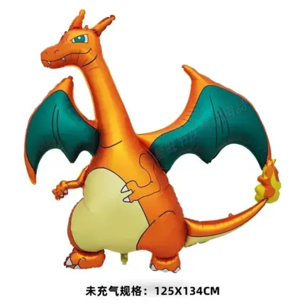 Ballon décoratif géant "Dracaufeu" dans Pokémon - Kf s f c ef e aad d afed g - Decorative Events
