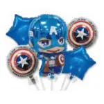 Kit de ballons "Captain America" (lot de 4) - Kf s bf b eae ec fc e d m - Decorative Events