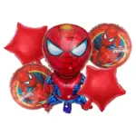 Kit de ballons "Spiderman" (lot de 5) - Kf s df a e b i - Decorative Events