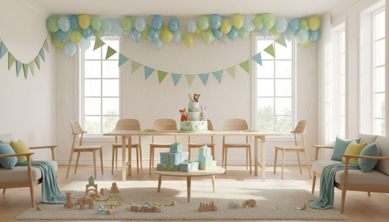 décoration pour un anniversaire de petit garçon