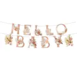 Guirlande décorative “Hello Baby” - Kf s bff d b f da b f b cy - Decorative Events