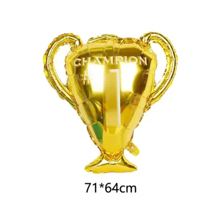 Ballon décoratif trophée “Champion #1” - Kf s f b efc c c b bcc b bd s - Decorative Events